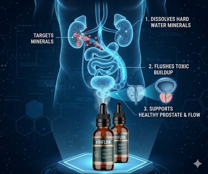 ViriFlow supplement for urinary microbiome and prostate support